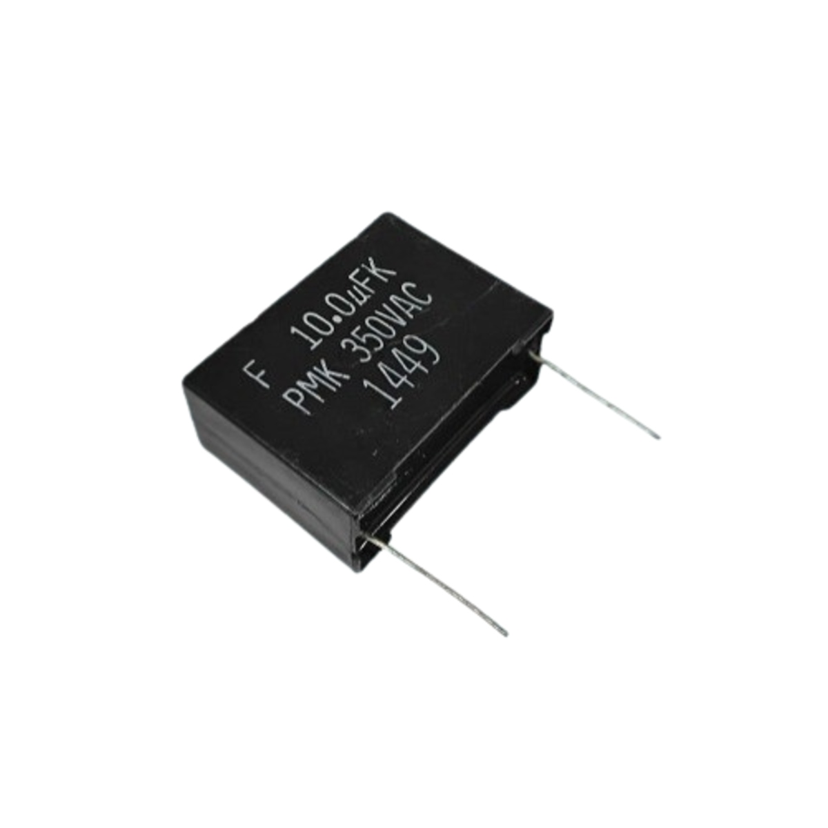 10uF 350V AC PMK Capacitor K Tolerance (Motor Run Film Capacitor) image 1