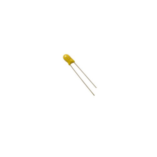 0.22uF 35V Tantalum Capacitor (Through Hole Polarized Capacitor for Filtering and Decoupling Applications) image 1
