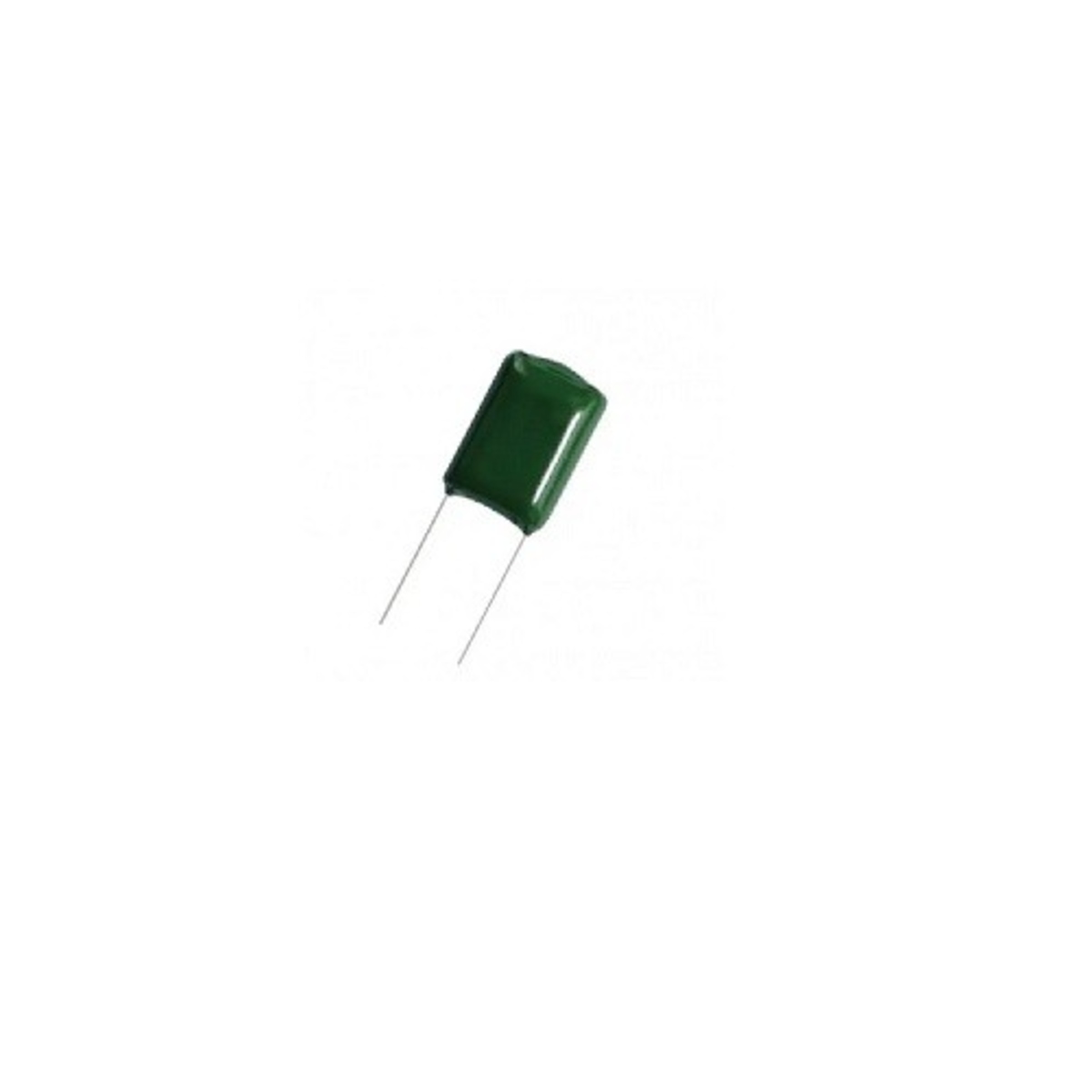 47nF (0.047uF) 100V Polyester Film Capacitor 2A473J (Radial Through-Hole Capacitor) image 1