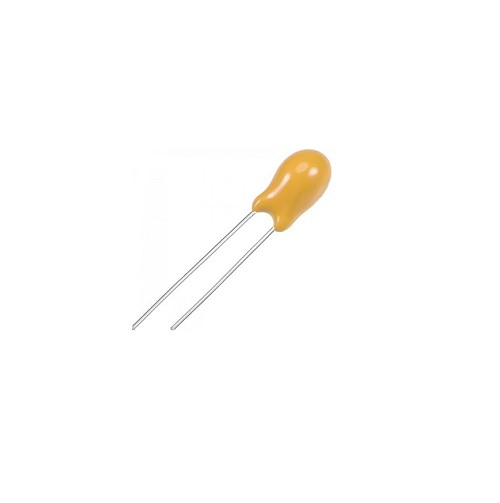 10uF 16V DIP Tantalum Capacitor image 1