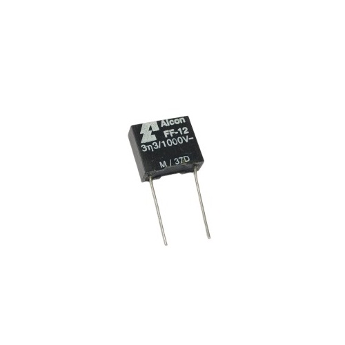 0.0033µF 1KV FF12 Film Foil Polyester Film Capacitor – ALCON image 2