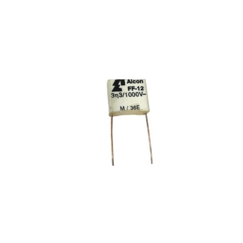0.0033µF 1KV FF12 Film Foil Polyester Film Capacitor – ALCON image 3