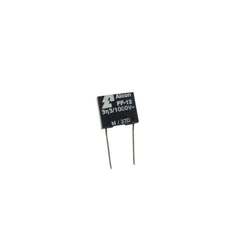0.0033µF 1KV FF12 Film Foil Polyester Film Capacitor – ALCON image 1