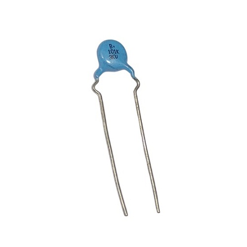 100pF (101K) 3kV High Voltage Ceramic Disc Capacitor image 1