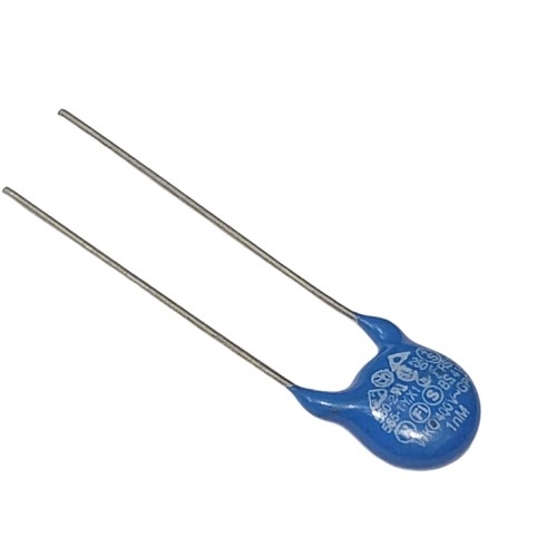 1000pF (1nF / 102) Y1 Ceramic Disc Safety Capacitor – 400V AC image 1