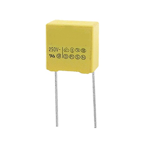 0.0033UF 250V X2 AC BOX Capacitor 10 MM Pitch (3.3nF Polypropylene Film Safety Capacitor) image 1