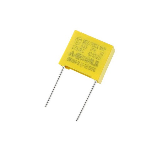 0.33UF 275V X2 AC BOX Capacitor 15 MM Pitch (330nF Polypropylene Film Safety Capacitor) image 1