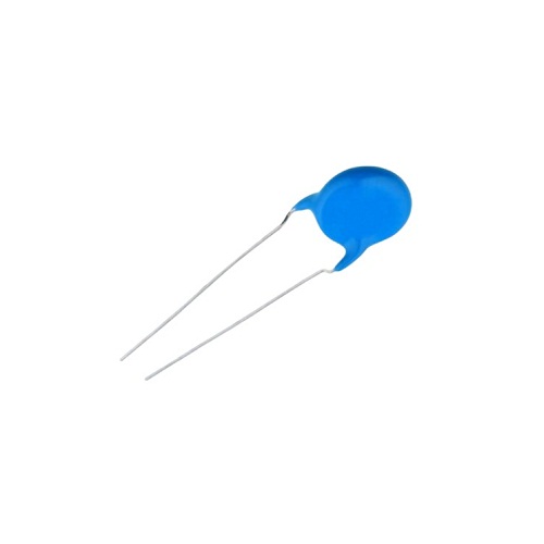 47pF 1000V Ceramic Disc Capacitor (47pF High Voltage Through Hole Capacitor) image 1
