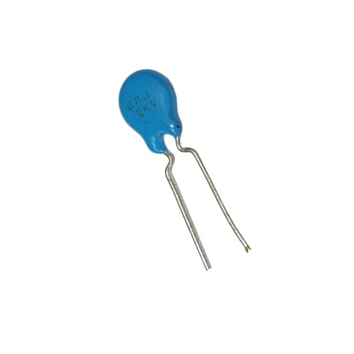 68pF 2KV High Voltage Ceramic Disc Capacitor (68pF Through Hole Ceramic Capacitor) image 1