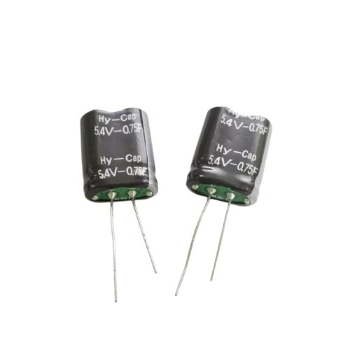 0.75F 5.4V Super Capacitor Through Hole (Electric Double Layer Capacitor EDLC) image 1