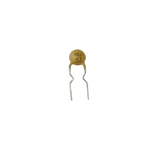 47PF 63V Ceramic Disc Capacitor (47pF Through Hole Ceramic Capacitor) image 2