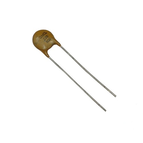 22PF 500V Ceramic Disc Capacitor (22pF High Voltage Through Hole Ceramic Capacitor) image 2