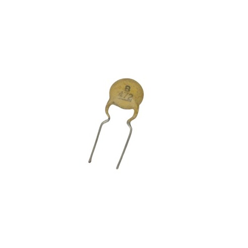 0.0047uF 4.7nF 472 63V Ceramic Disc Capacitor KELTRON (±10% Radial Through Hole Ceramic Capacitor) image 1