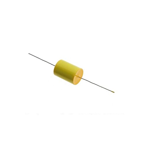 2.2uF 630V Metallised Polypropylene Film Capacitor Radial Through Hole Yellow (DEC MER-2.2K630 Self-Healing Film Capacitor) image 2