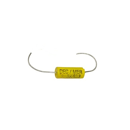 0.0033uF 630V Metallised Polypropylene Film Capacitor Radial Through Hole Yellow (DEC MER-3n3K630 Self-Healing Film Capacitor) image 1