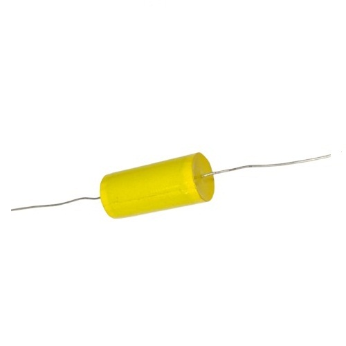 0.68uF 630V Metallised Polypropylene Film Capacitor Radial Through Hole Yellow (DEC MER-0.68K630 Self-Healing Film Capacitor) image 1