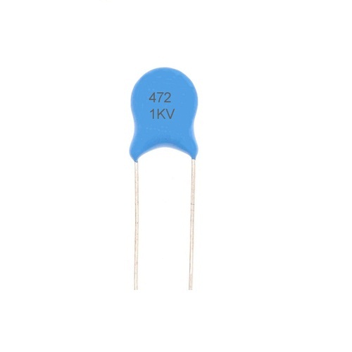 4K7pF 1KV 472 Ceramic Disc Capacitor (High Voltage Ceramic Capacitor) image 1