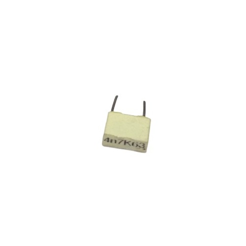 0.0047uF 4.7nF 472 63V Polyester Box Capacitor 5mm Pitch (Polyester Film Capacitor) image 2