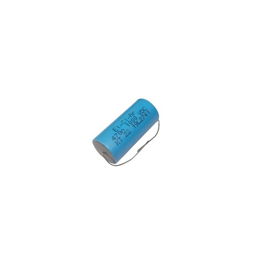 0.47µF 1000VDC El-Ci-Ar Capacitor KT22 (Round High-Voltage Film Capacitor) image 1