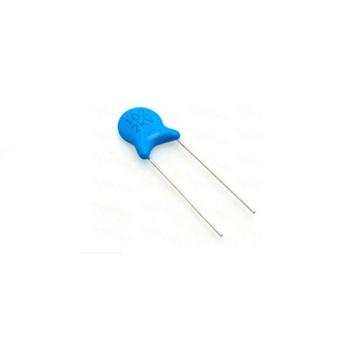 1K 0.001µF (1nF) 2kV High Voltage Ceramic Disc Capacitor image 1
