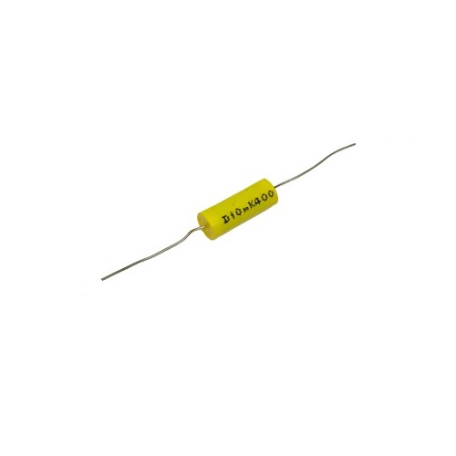 0.01uF 400V Metallised Polypropylene Film Capacitor Radial Through Hole Yellow (Self-Healing Film Capacitor) image 2