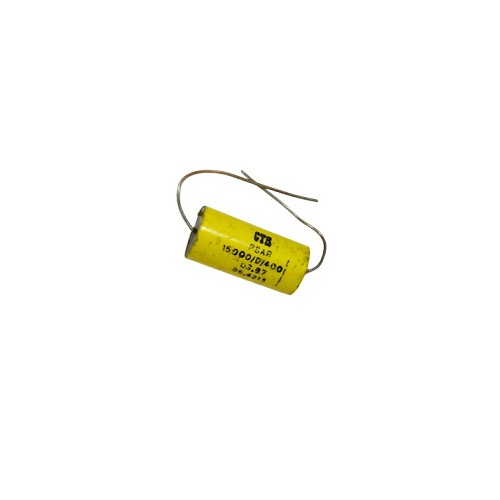 0.015uF 400V Metallised Polypropylene Film Capacitor Radial Through Hole Yellow (CTRPSAR-15000/D/400 Self-Healing Film Capacitor) image 2