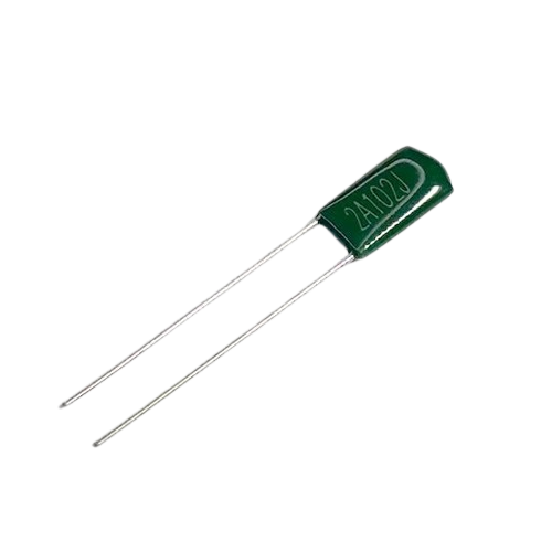 1nF (0.001uF) 100V Polyester Film Capacitor 2A102J (Radial Through-Hole Capacitor) image 1