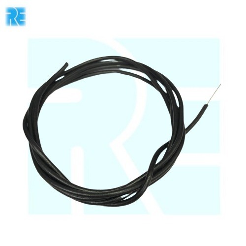 Black 1/23 Single Strand Hookup Wire 1 MTR  image 1