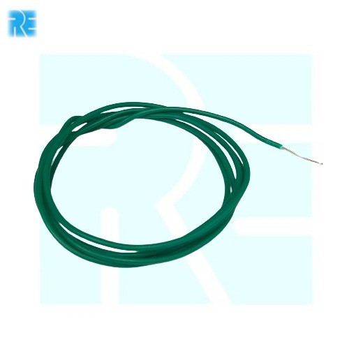 Green 1/23 Single Strand Hookup Wire 1 MTR  image 1