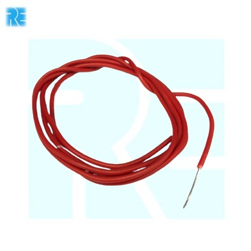 Red 1/23 Single Strand Hookup Wire 1 MTR  image 1