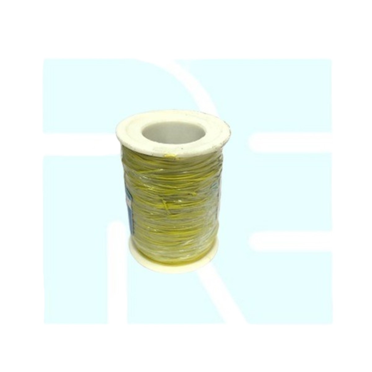 Yellow 1/31 SWG Single Strand Hook Up Wire 92 Meter Roll (Single Core Copper Wire) image 1
