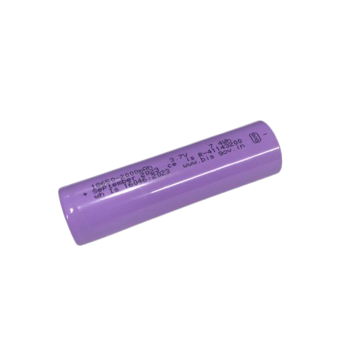 18650 3.7V 2000mAh Rechargeable Lithium-Ion Battery Cell image 1