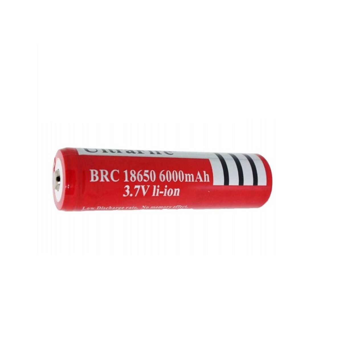 UltraFire 18650 3.7V 6000mAh Rechargeable Lithium-Ion Battery (Flat Top Li-Ion Cell)