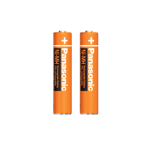 Panasonic AAA Ni-MH 650 mAh Rechargeable Battery - Pack of 2 image 1
