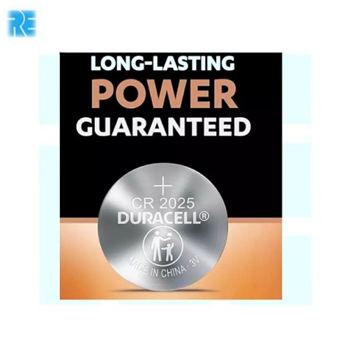 CR2025 Duracell 3 V Lithium Coin Battery image 1