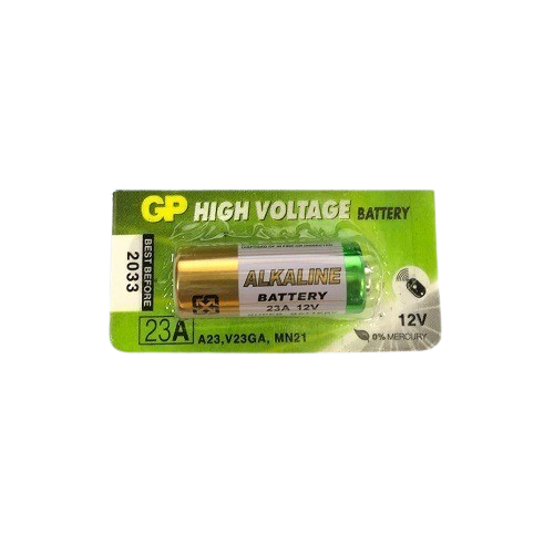GP 23A 12V Alkaline Battery (A23 MN21 Miniature Battery) image 1