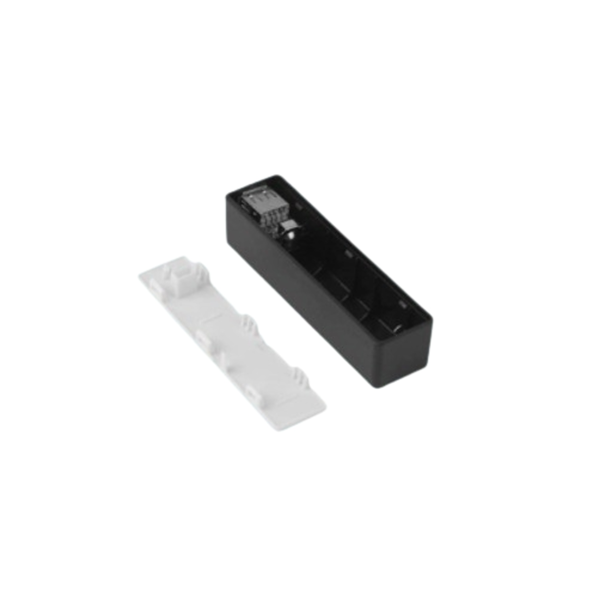 Mobile Power Bank Case Charger Pack for 1 x 18650 Battery (Portable USB Power Bank Case) image 1