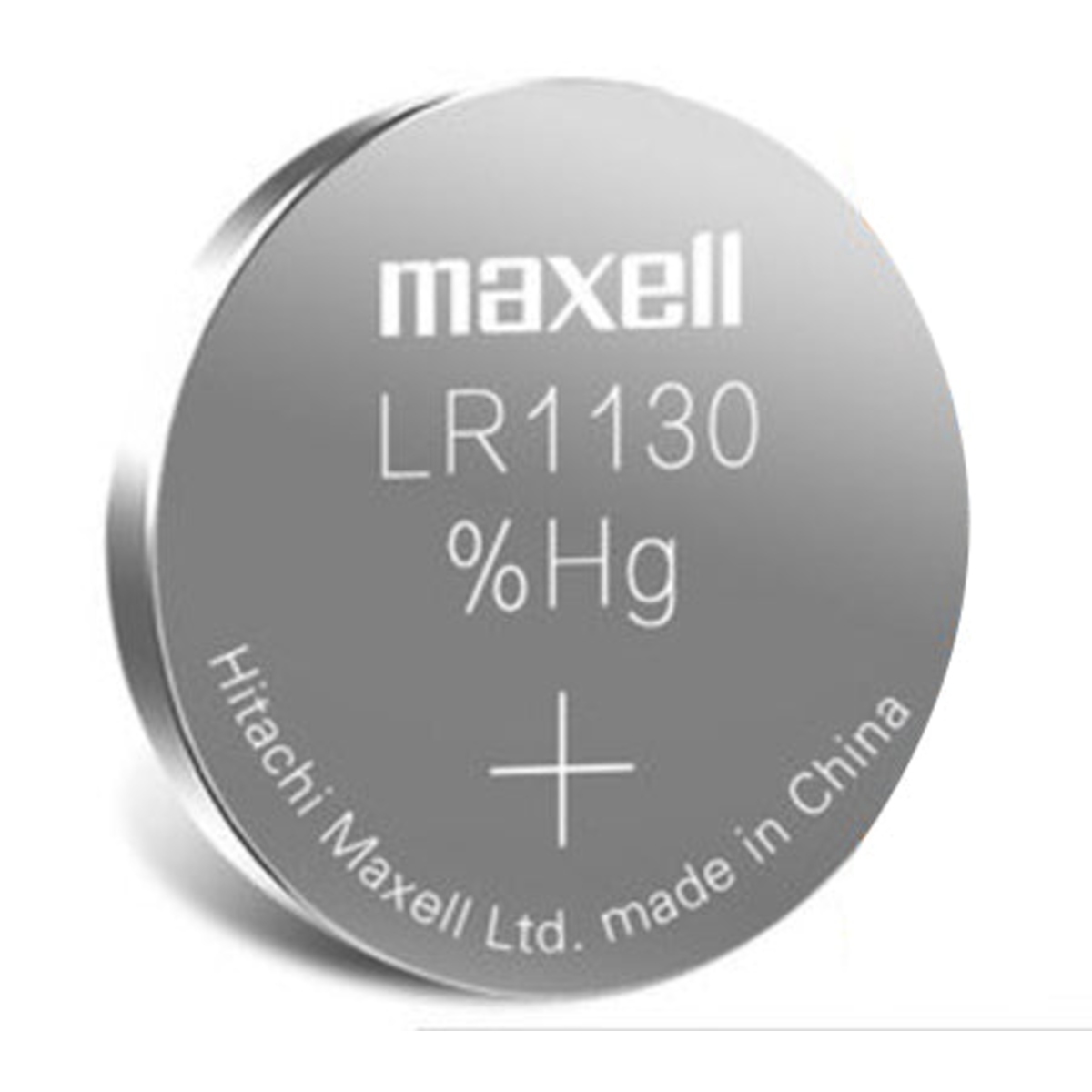Maxell LR1130 1.5V Alkaline Button Cell Battery (AG10 / LR54 Coin Cell) image 1