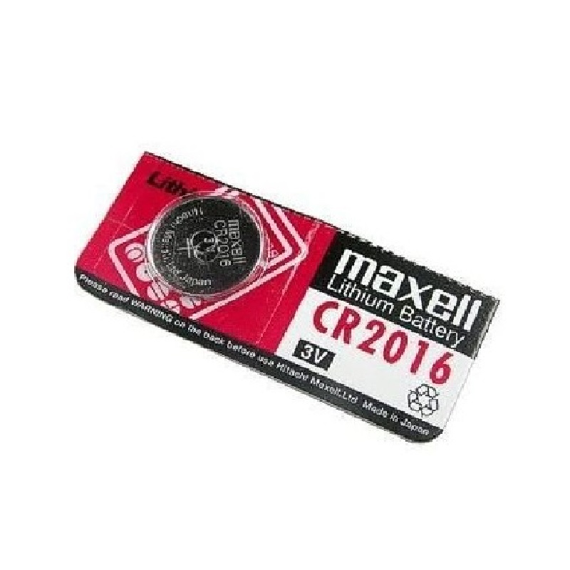 CR2016 Maxell 3V Lithium Battery Coin Cell (CR2016 Lithium Button Cell) image 1