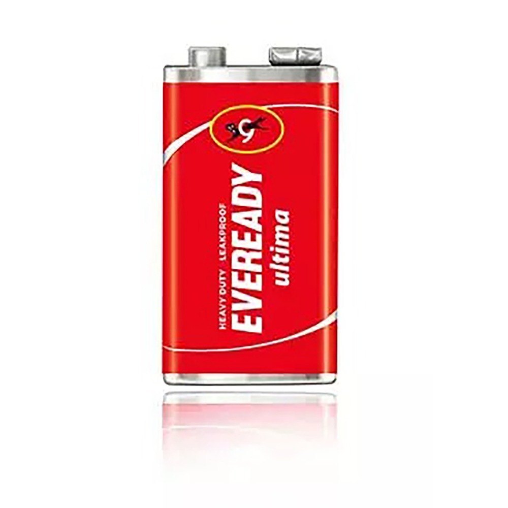 Eveready 9V Zinc Carbon 1216 Battery (9V Heavy Duty Dry Cell Battery) image 1