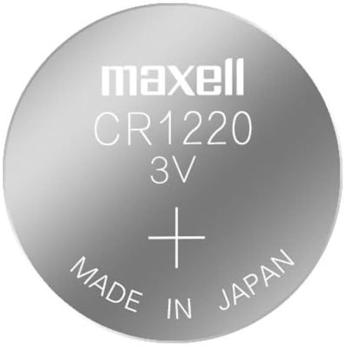 Maxell CR1220 3V 35mAh Lithium Coin Cell Battery (CR1220 Button Cell Battery) image 1