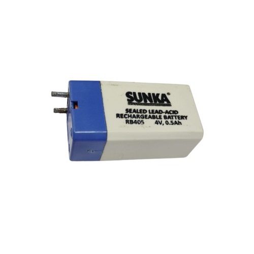 4V 0.5Ah Rechargeable sealed lead acid battery pack image 1