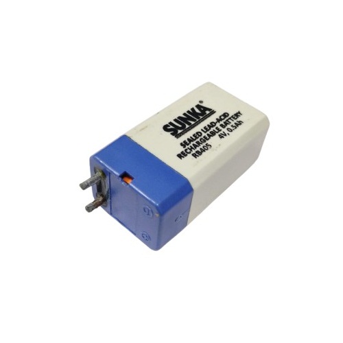 4V 0.5Ah Rechargeable sealed lead acid battery pack image 2