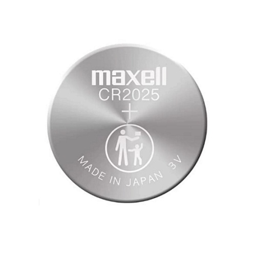 Maxell CR2025 3V Lithium Coin Cell Battery (Long Life Button Cell) image 2
