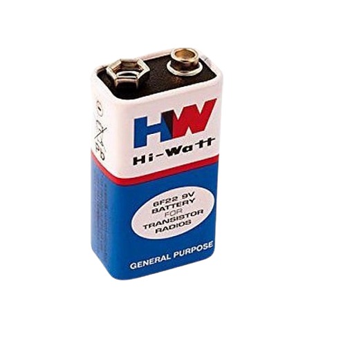 9V Original HW High-Quality Battery (Metal Jacket Leakproof General Purpose Battery) image 2