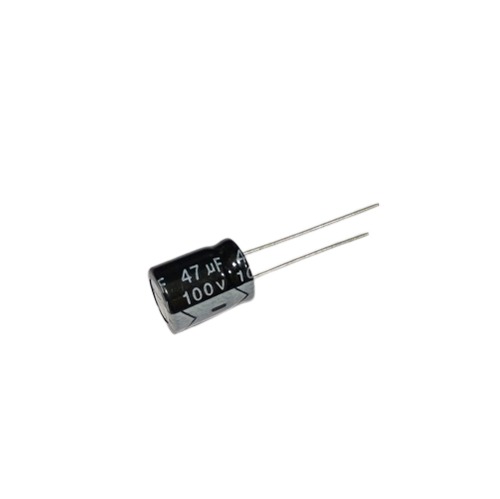 47uF 100V 105 Degree JWCO Electrolytic Capacitor 12x10mm image 2