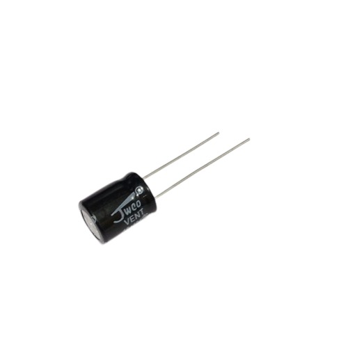 47uF 100V 105 Degree JWCO Electrolytic Capacitor 12x10mm image 1