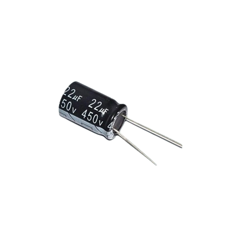 22uF 450V 105C Radial Electrolytic Capacitor (11 × 20mm Aluminum Capacitor) image 1