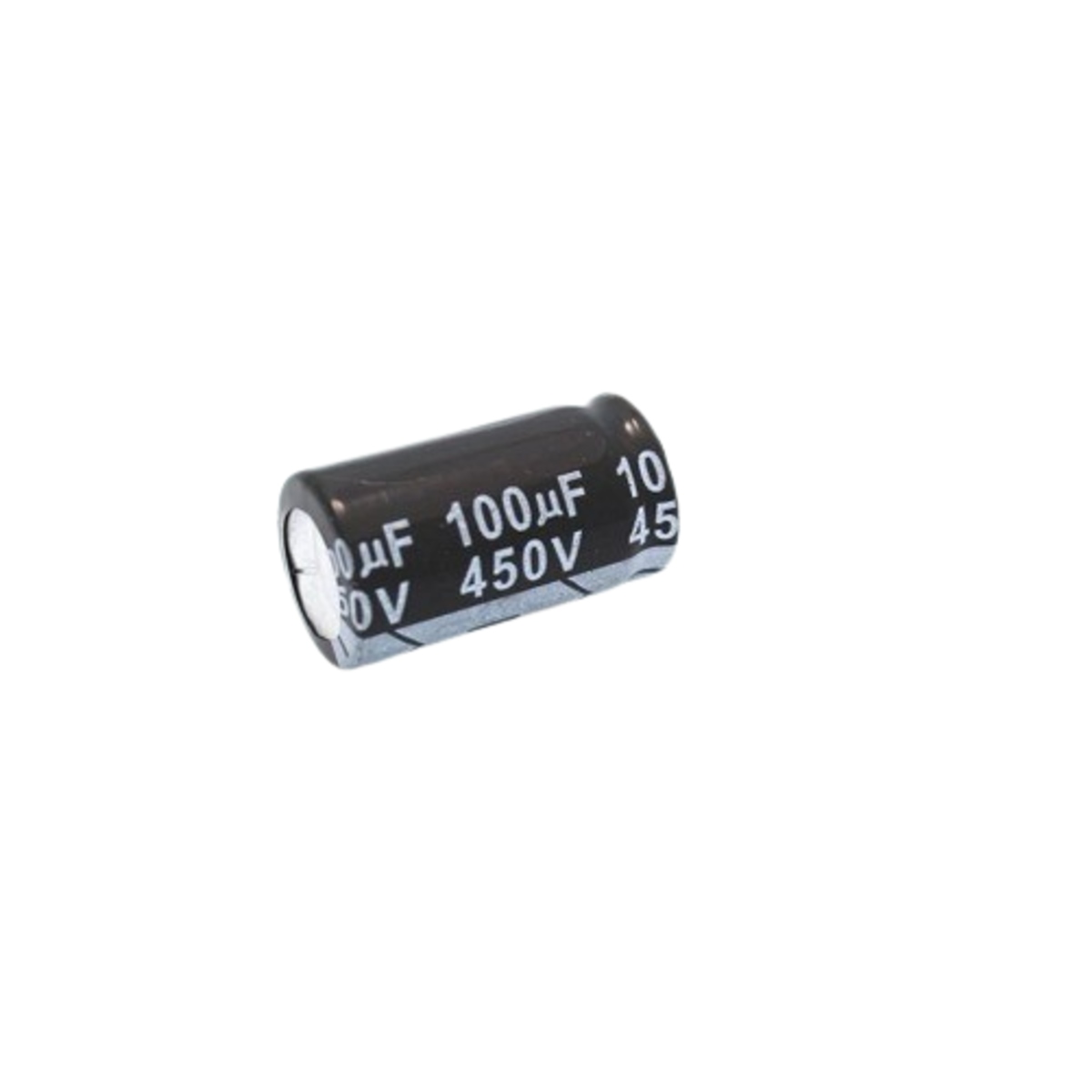 100uF 450V 105C Radial Electrolytic Capacitor (17 × 32mm Aluminum Capacitor) image 1