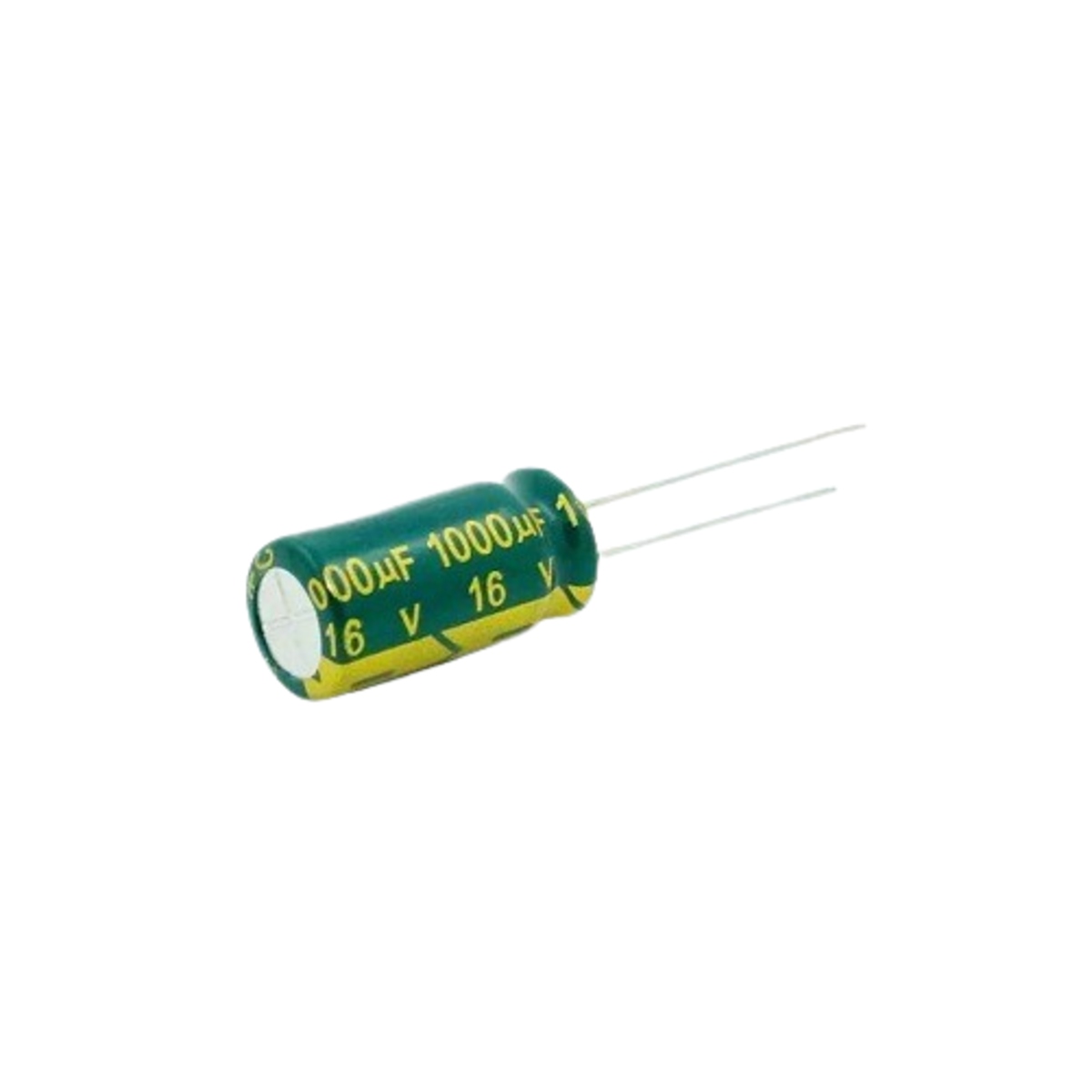 1000uF 16V 105C Radial Electrolytic Capacitor (8 × 17mm Aluminum Capacitor) image 1